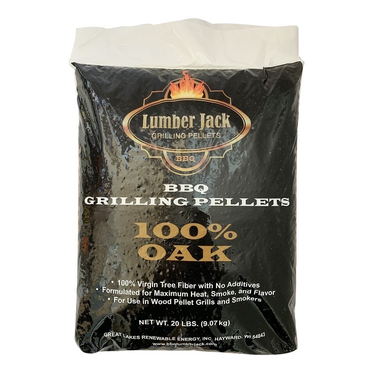 Lumber Jack Smoking Pellets 9kg - 100% Oak