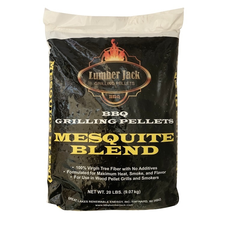 Lumber Jack Smoking Pellets 9kg - Mesquite Blend