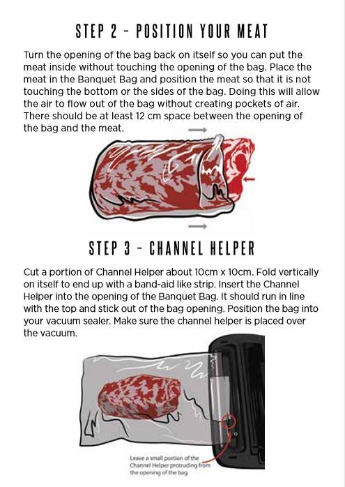 Misty Gully Banquet Bags Dry Age Steak Instructions