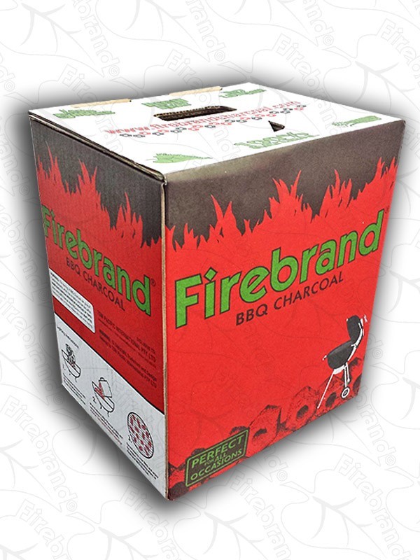 Firebrand Charcoal - 3kg - All Natural Compressed Hardwood Tubes