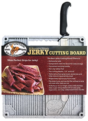 Hi Mountain - Poly Jerky Cutting Board & Knife
