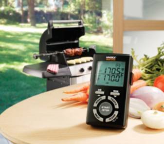 Rotisserie Probe Digital Thermometer with Remote