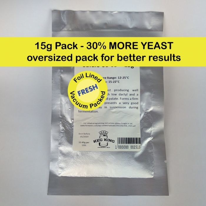 Yeast- SafAle S-04 15g