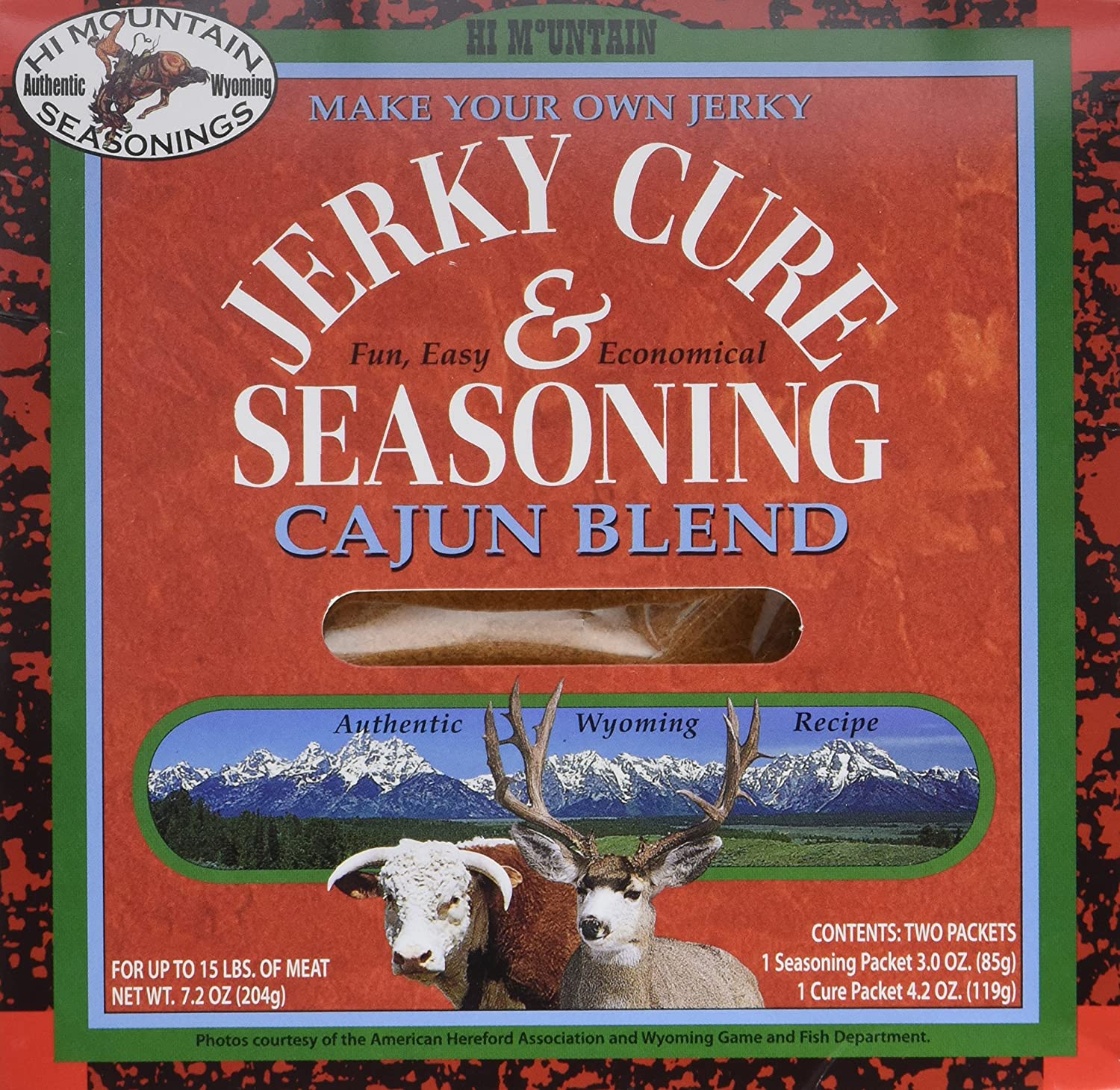 Hi Mountain Jerky Cure & Seasoning - Cajun