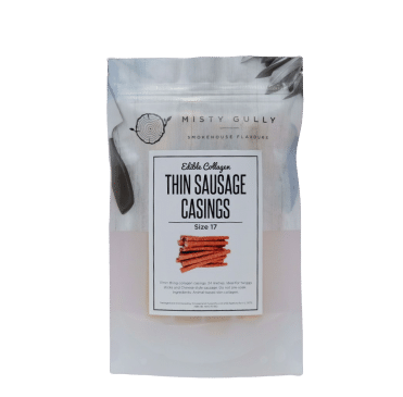 Sausage Casings Collagen Size 17 - Thins