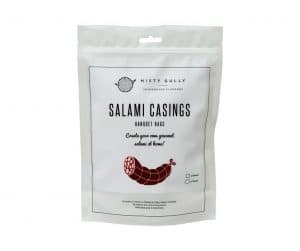 There are several different types of casings you can use when it comes to salami making